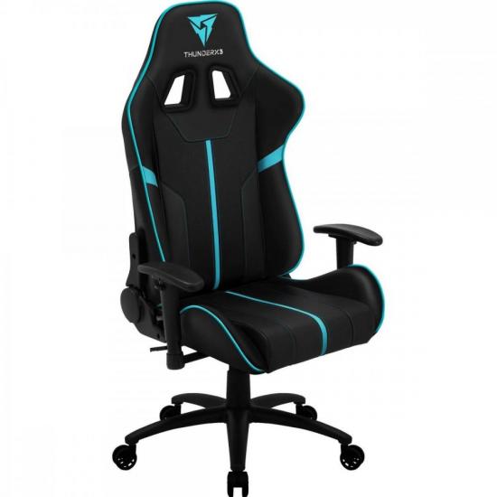 Cadeira Gamer ThunderX3 BC3 Ciano por 1.462,26 à vista no boleto/pix ou parcele em até 12x sem juros. Compre na loja Thunderx3!