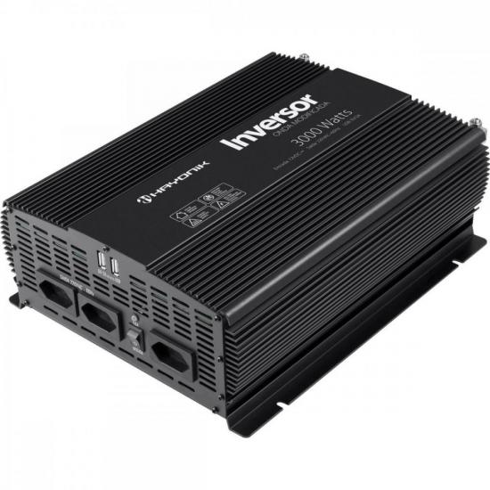 Inversor de Onda Modificada 3000W 12VDC/220V PW12-2 Off Grid Hayonik por 2.857,90 à vista no boleto/pix ou parcele em até 12x sem juros. Compre na loja Mundomax!