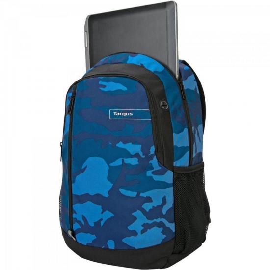 Kit Camo Mochila + Estojo + Bolsa Térmica + Sacochila BUS89102 Azul por 0,00 à vista no boleto/pix ou parcele em até 1x sem juros. Compre na loja Mundomax!