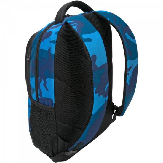 Kit Camo Mochila + Estojo + Bolsa Térmica + Sacochila BUS89102 Azul por 0,00 à vista no boleto/pix ou parcele em até 1x sem juros. Compre na loja Mundomax!