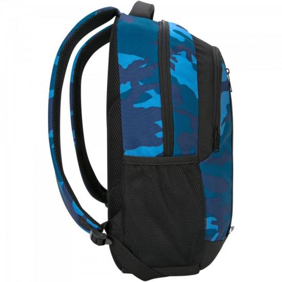 Kit Camo Mochila + Estojo + Bolsa Térmica + Sacochila BUS89102 Azul por 0,00 à vista no boleto/pix ou parcele em até 1x sem juros. Compre na loja Mundomax!