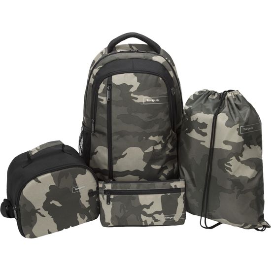 Kit Camo Mochila + Estojo + Bolsa Térmica + Sacochila BUS89105 por 215,90 à vista no boleto/pix ou parcele em até 8x sem juros. Compre na loja Mundomax!