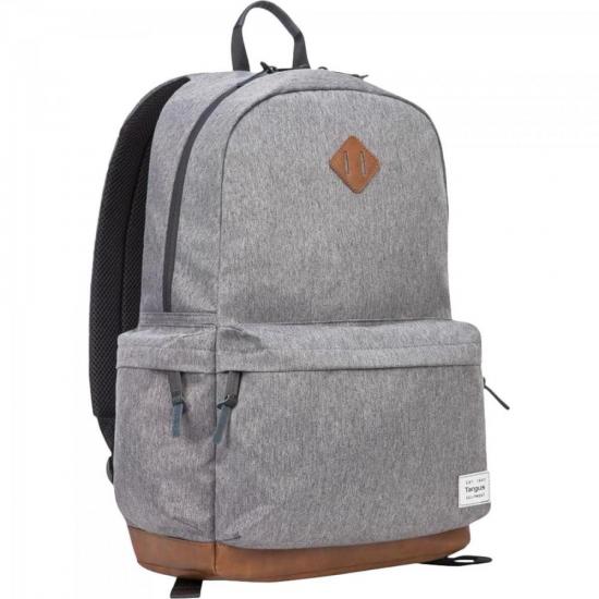 Mochila para Notebook 15.6\" Strata TSB93604 Cinza TARGUS por 0,00 à vista no boleto/pix ou parcele em até 1x sem juros. Compre na loja Mundomax!