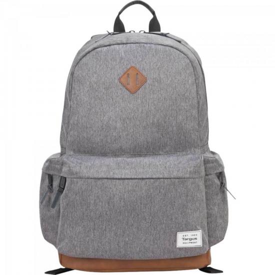 Mochila para Notebook 15.6\" Strata TSB93604 Cinza TARGUS por 0,00 à vista no boleto/pix ou parcele em até 1x sem juros. Compre na loja Mundomax!