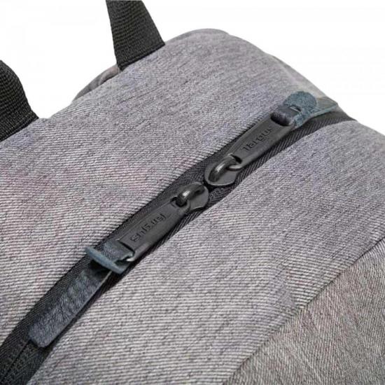 Mochila para Notebook 15.6\" Strata TSB93604 Cinza TARGUS por 0,00 à vista no boleto/pix ou parcele em até 1x sem juros. Compre na loja Mundomax!