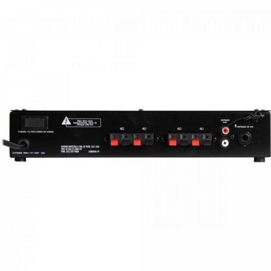 Amplificador Hayonik Compact 1000 80W RMS Com Bluetooth por 734,00 à vista no boleto/pix ou parcele em até 10x sem juros. Compre na loja Mundomax!