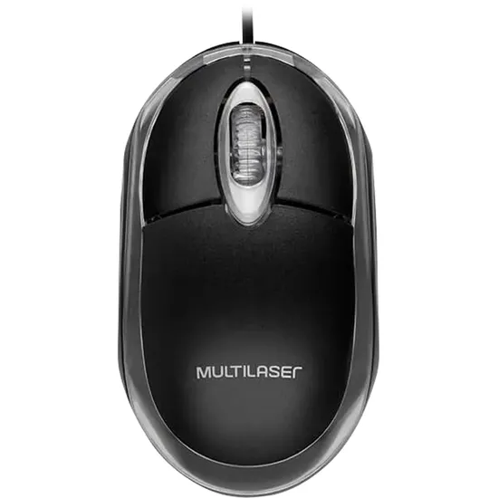 Mouse Óptico USB MO007 Preto MULTILASER (68152)