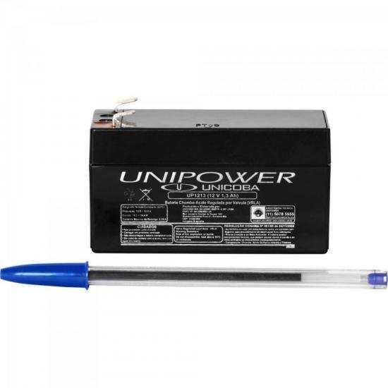 Bateria Selada 12V/1,3A UP1213 UNIPOWER por 66,90 à vista no boleto/pix ou parcele em até 2x sem juros. Compre na loja Mundomax!