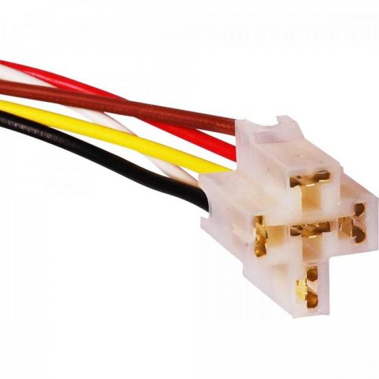 Chicote Porta Rele 5 Pinos ET7595 IMP por 0,00 à vista no boleto/pix ou parcele em até 1x sem juros. Compre na loja Mundomax!