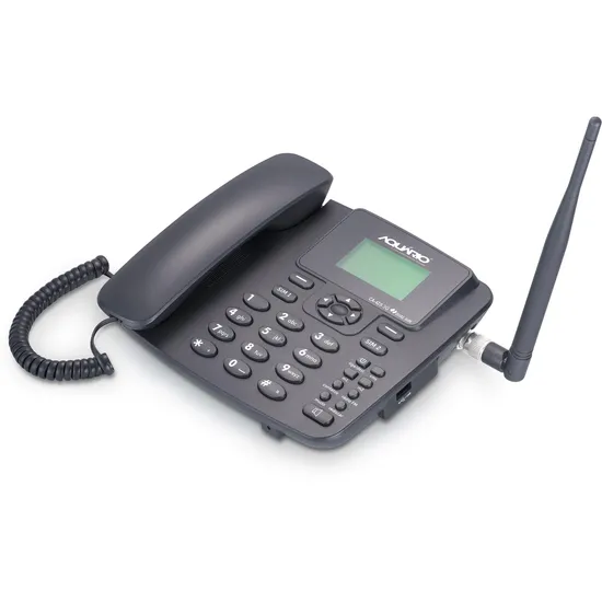 Telefone Celular Fixo CA42-S 3G Preto AQUARIO (68239)