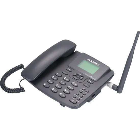 Telefone Celular Fixo CA40S 3G Preto AQUÁRIO (68240)