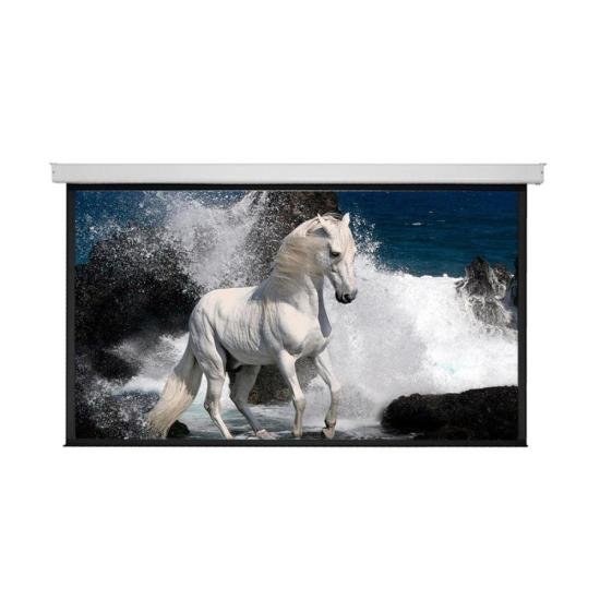 Tela de Projeção Retrátil Sumay TRCS106 2,34X1,32m por 957,99 à vista no boleto/pix ou parcele em até 10x sem juros. Compre na loja Mundomax!