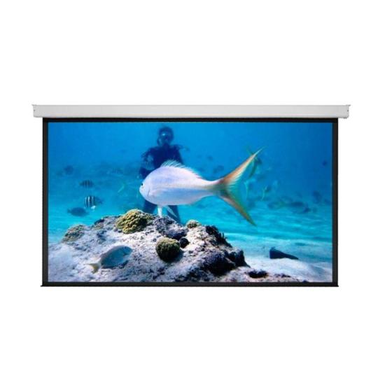 Tela de Projeção Retrátil Sumay TRCS106 2,34X1,32m por 957,99 à vista no boleto/pix ou parcele em até 10x sem juros. Compre na loja Mundomax!