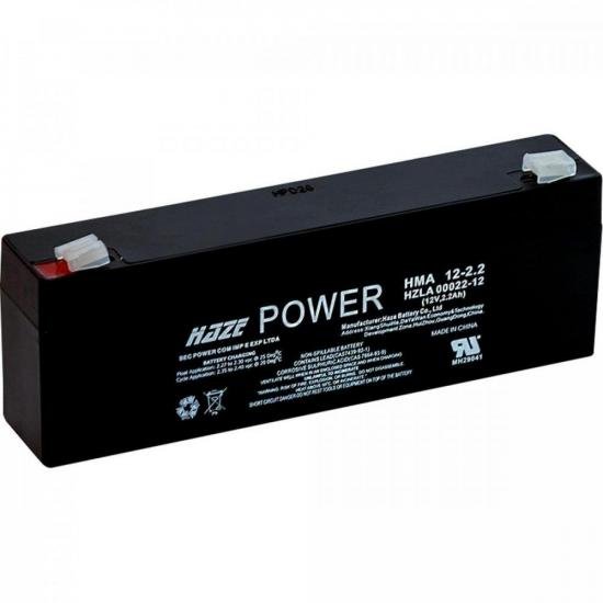 Bateria Selada HMA12-2,2AH HAZEPOWER por 0,00 à vista no boleto/pix ou parcele em até 1x sem juros. Compre na loja Mundomax!