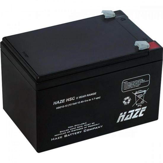 Bateria Selada HSC12-12 HAZEPOWER por 0,00 à vista no boleto/pix ou parcele em até 1x sem juros. Compre na loja Mundomax!