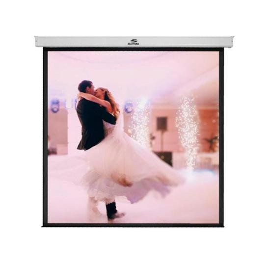 Tela de Projeção Retrátil Sumay TRQS110 2,00X2,00m por 599,00 à vista no boleto/pix ou parcele em até 10x sem juros. Compre na loja Mundomax!