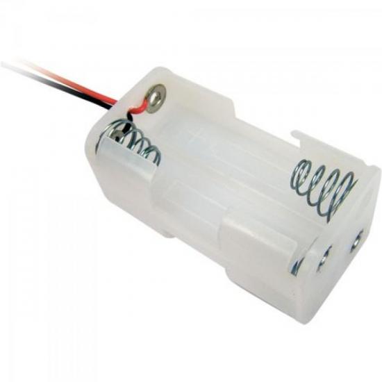 Porta Pilhas 2 Pilhas Pequena SP-01 GENÉRICO por 0,00 à vista no boleto/pix ou parcele em até 1x sem juros. Compre na loja Mundomax!