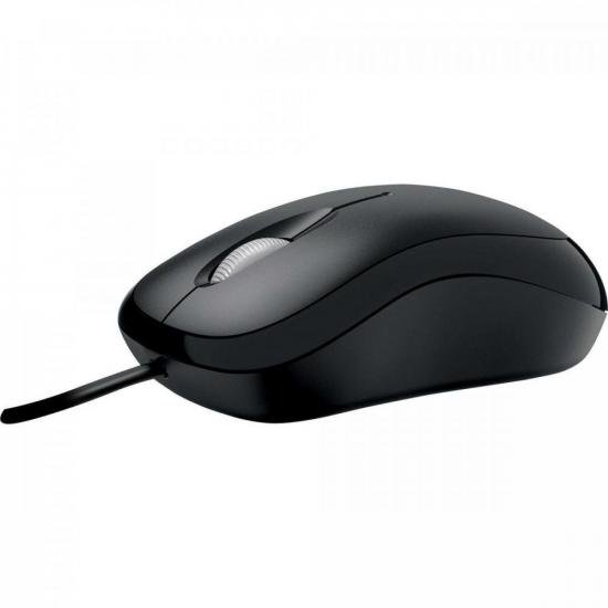 Mouse Basic USB P5800061 Preto MICROSOFT por 0,00 à vista no boleto/pix ou parcele em até 1x sem juros. Compre na loja Mundomax!