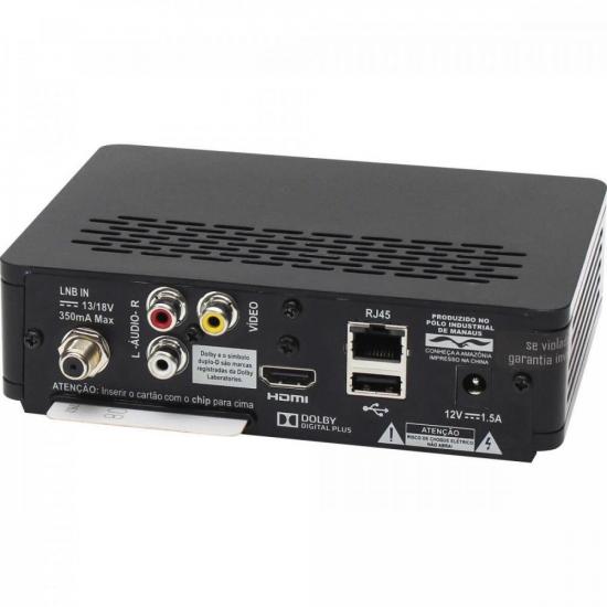 Decodificador OI TV HD SES6 BEDINSAT por 0,00 à vista no boleto/pix ou parcele em até 1x sem juros. Compre na loja Mundomax!