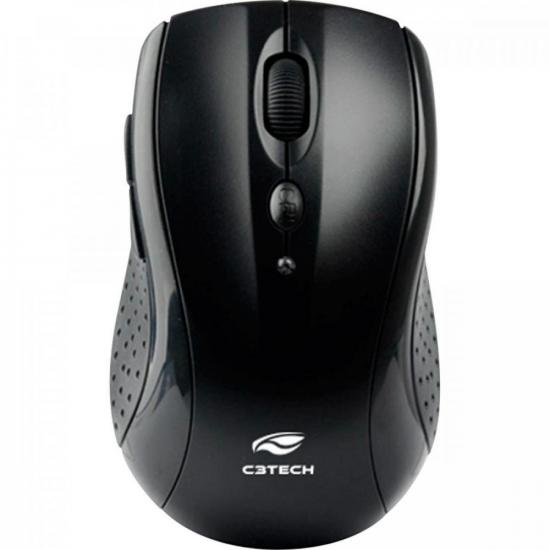 Mouse sem Fio 1600DPI M-W012BK Preto C3TECH por 43,90 à vista no boleto/pix ou parcele em até 1x sem juros. Compre na loja Mundomax!