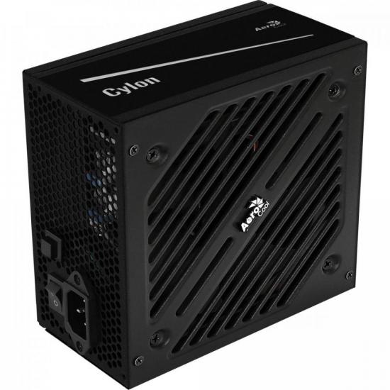 Fonte Gamer ATX Aerocool Cylon 500W 80 Plus Bronze Full Range APFC por 478,90 à vista no boleto/pix ou parcele em até 10x sem juros. Compre na loja Mundomax!