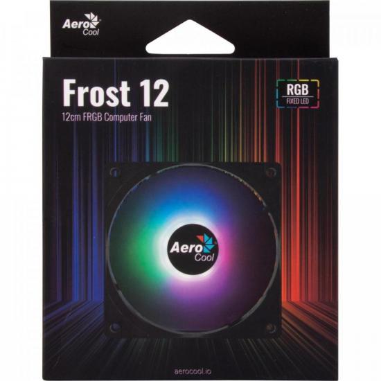 Cooler Fan Aerocool Frost Molex 12 FRGB por 25,70 à vista no boleto/pix ou parcele em até 1x sem juros. Compre na loja Aerocool!