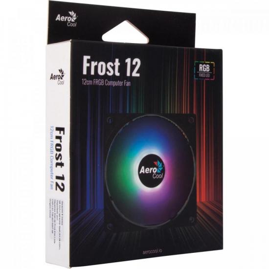 Cooler Fan Aerocool Frost Molex 12 FRGB por 25,70 à vista no boleto/pix ou parcele em até 1x sem juros. Compre na loja Aerocool!