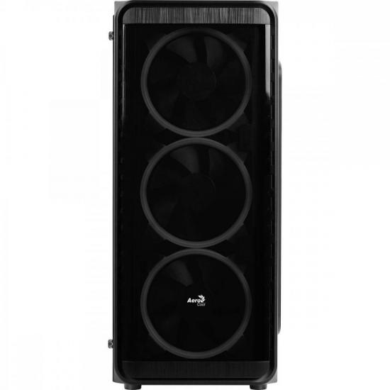 Gabinete Gamer Aerocool Window Preto RGB Lateral Acrílico por 516,02 à vista no boleto/pix ou parcele em até 10x sem juros. Compre na loja Aerocool!