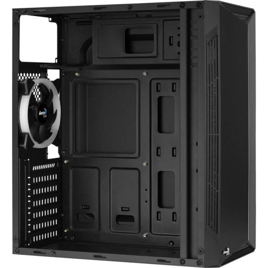 Gabinete Gamer Aerocool Split Preto RGB Lateral Vidro por 384,69 à vista no boleto/pix ou parcele em até 10x sem juros. Compre na loja Aerocool!