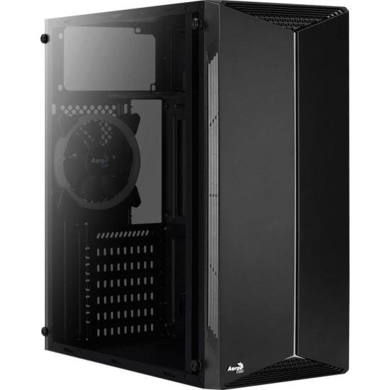 Gabinete Gamer Aerocool Split Preto RGB Lateral Vidro por 384,69 à vista no boleto/pix ou parcele em até 10x sem juros. Compre na loja Aerocool!