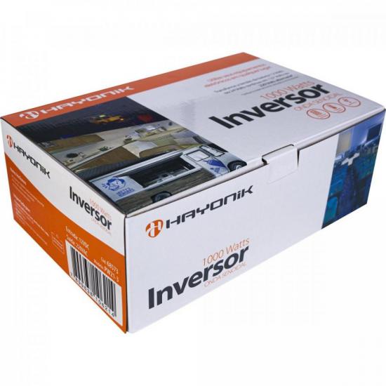 Inversor de Onda Senoidal 1000W 12VDC/220V PW21-3 HAYONIK por 2.306,90 à vista no boleto/pix ou parcele em até 12x sem juros. Compre na loja Mundomax!