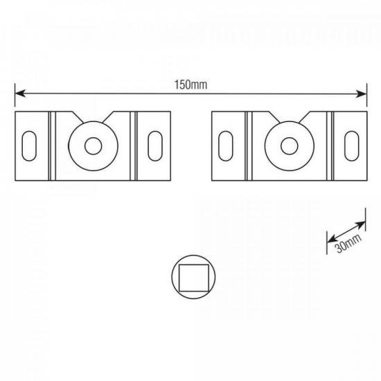 Suporte Fixo Para TV 10-100\" SBRU750 Brasforma por 14,00 à vista no boleto/pix ou parcele em até 1x sem juros. Compre na loja Mundomax!