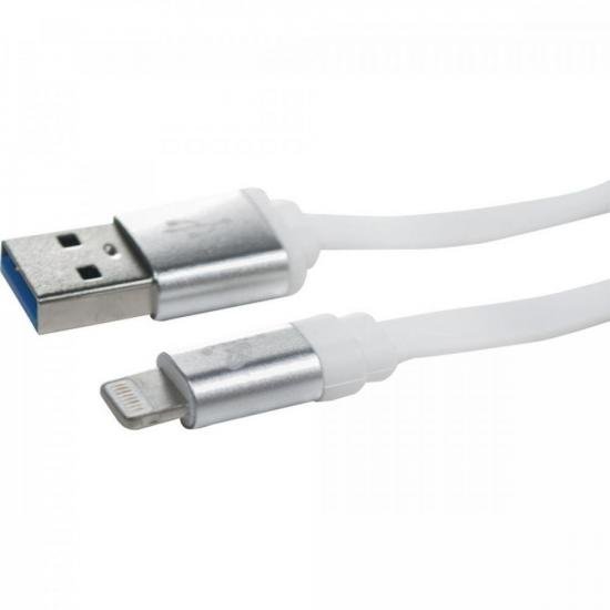 Cabo Turbo USB 1m 2.0A Lightning X-Cell Flex por 16,99 à vista no boleto/pix ou parcele em até 1x sem juros. Compre na loja Mundomax!