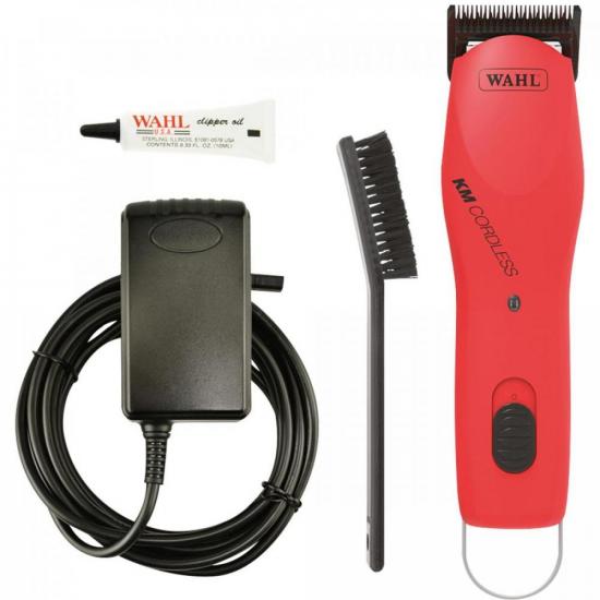 Máquina de Tosa Profissional KM Cordless WAHL por 0,00 à vista no boleto/pix ou parcele em até 1x sem juros. Compre na loja Mundomax!