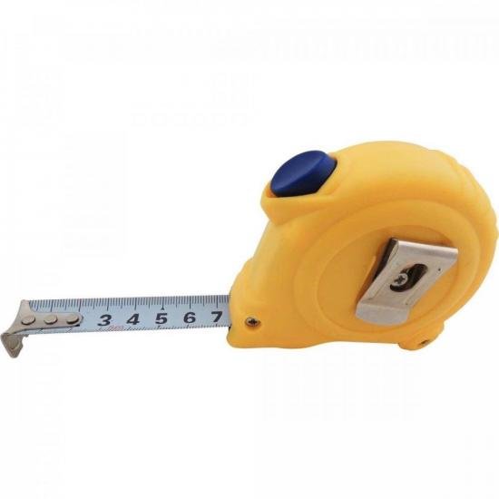 Trena Auto Trava Basic 5m x 19mm BRASFORT por 0,00 à vista no boleto/pix ou parcele em até 1x sem juros. Compre na loja Mundomax!