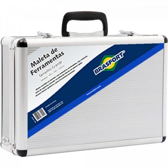 Maleta Grande para Ferramentas Brasfort por 276,99 à vista no boleto/pix ou parcele em até 10x sem juros. Compre na loja Mundomax!