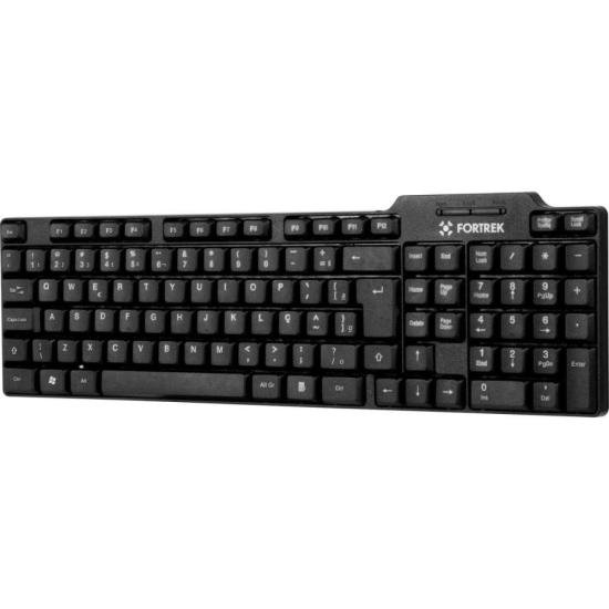 Teclado Fortrek SKL-106 Standard USB Preto FK 325K por 38,00 à vista no boleto/pix ou parcele em até 1x sem juros. Compre na loja Mundomax!