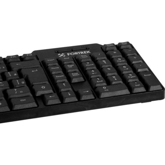 Teclado Fortrek SKL-106 Standard USB Preto FK 325K por 38,00 à vista no boleto/pix ou parcele em até 1x sem juros. Compre na loja Mundomax!