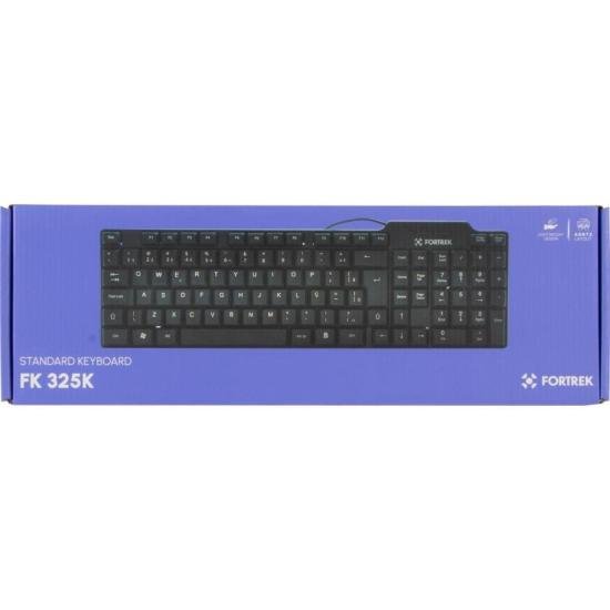 Teclado Fortrek SKL-106 Standard USB Preto FK 325K por 38,00 à vista no boleto/pix ou parcele em até 1x sem juros. Compre na loja Mundomax!