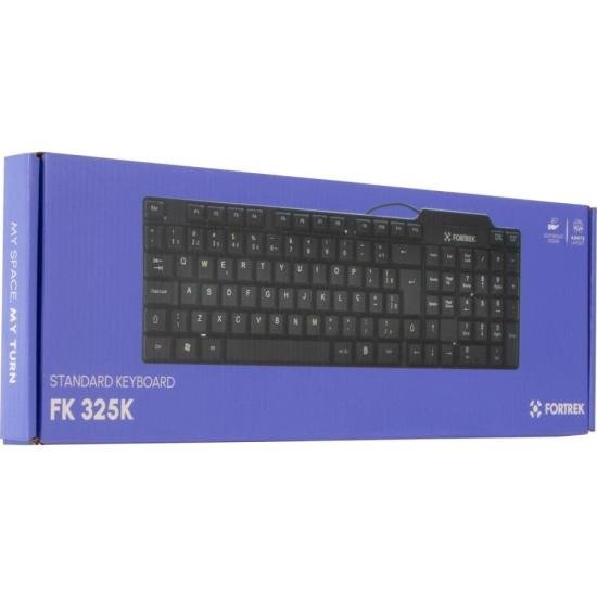Teclado Fortrek SKL-106 Standard USB Preto FK 325K por 38,00 à vista no boleto/pix ou parcele em até 1x sem juros. Compre na loja Mundomax!