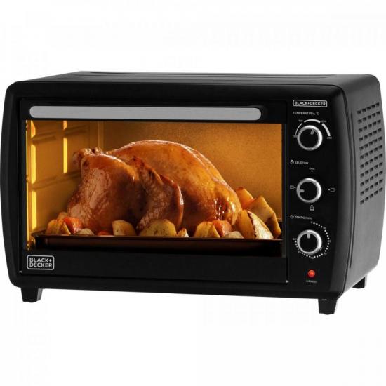 Forno Elétrico FT45-BR 127V BLACK & DECKER por 0,00 à vista no boleto/pix ou parcele em até 1x sem juros. Compre na loja Mundomax!