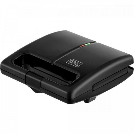 Grill e Sanduicheira GS750 127V BLACK & DECKER por 0,00 à vista no boleto/pix ou parcele em até 1x sem juros. Compre na loja Mundomax!