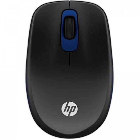 Mouse sem Fio USB 1200 DPI Z3600 Preto/Azul HP por 0,00 à vista no boleto/pix ou parcele em até 1x sem juros. Compre na loja Mundomax!