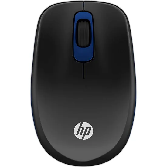 Mouse sem Fio USB 1200 DPI Z3600 Preto/Azul HP (68773)