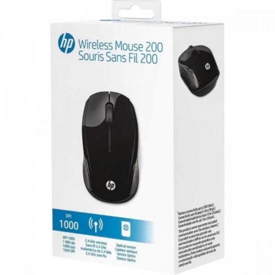 Mouse Wireless S/ Fio X200 Oman Preto HP por 73,90 à vista no boleto/pix ou parcele em até 2x sem juros. Compre na loja Mundomax!