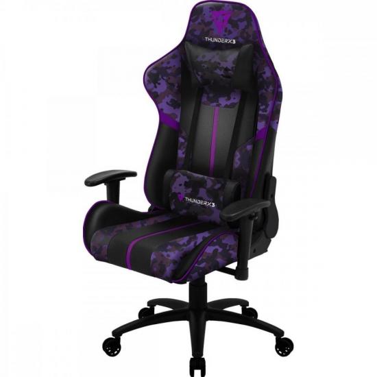 Cadeira Gamer ThunderX3 BC3 Camo/RX Ultra Violet (68833)