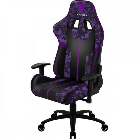 Cadeira Gamer ThunderX3 BC3 Camo/RX Ultra Violet por 1.699,90 à vista no boleto/pix ou parcele em até 12x sem juros. Compre na loja Thunderx3!
