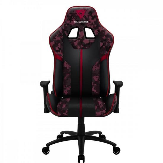 Cadeira Gamer ThunderX3 BC3 Camo Blood Dusk Vermelha por 1.572,99 à vista no boleto/pix ou parcele em até 12x sem juros. Compre na loja Mundomax!