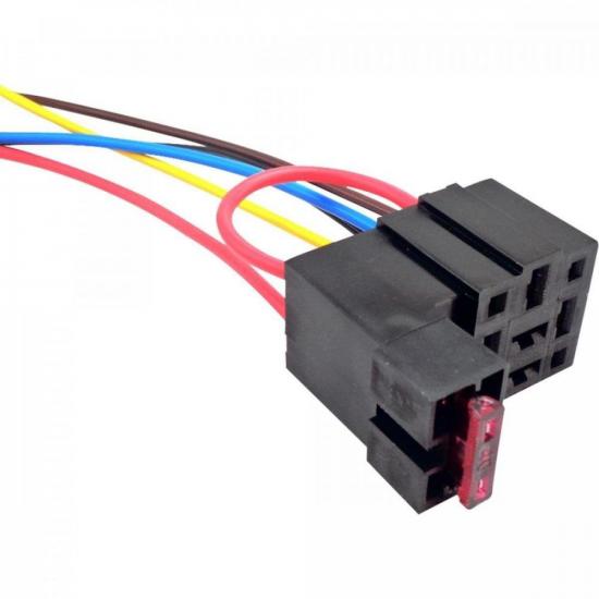 Chicote Base Rele e Fusivel 40A RAINHA DAS SETE por 0,00 à vista no boleto/pix ou parcele em até 1x sem juros. Compre na loja Mundomax!