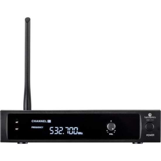 Microfone Sem Fio Harmonics HSF-101 por 645,05 à vista no boleto/pix ou parcele em até 10x sem juros. Compre na loja Harmonics!